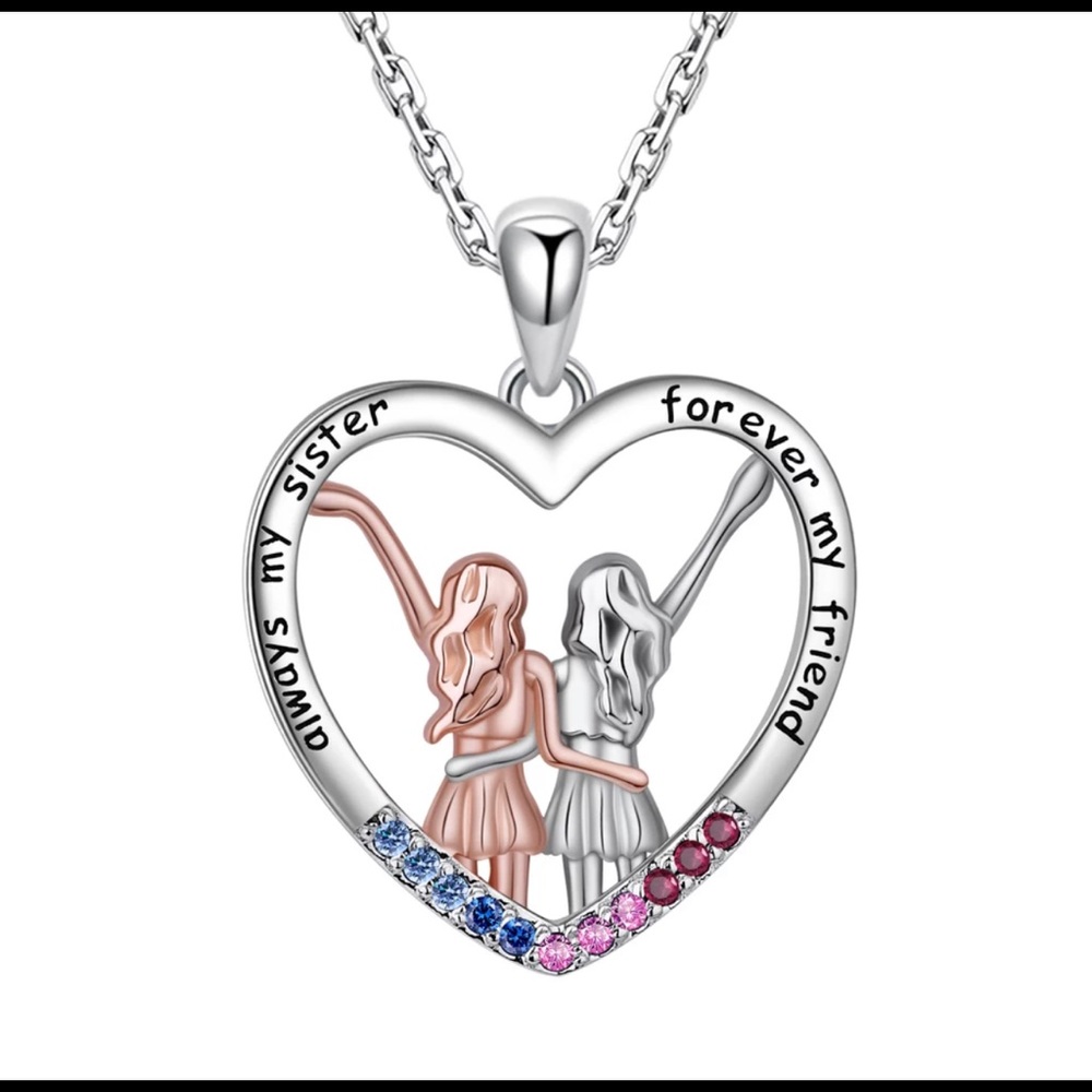 Friends forever Necklace S925 Sterling Silver
